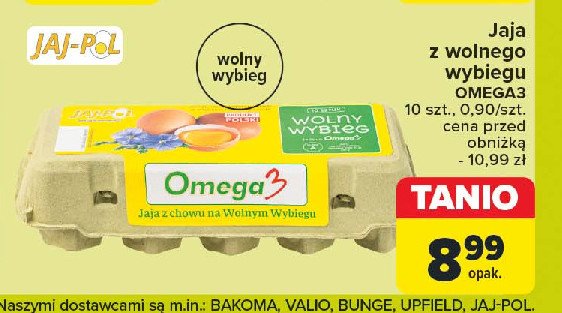 Jaja omega-3 JAJ-POL promocja