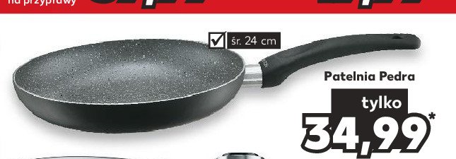 Patelnia pedra 24 cm promocja w Carrefour