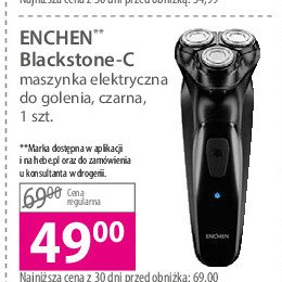 Maszynka do golenia blackstone-c czarna Enchen promocja