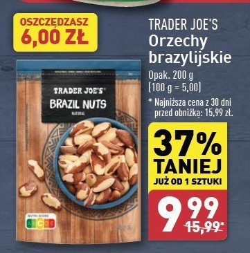 Orzechy brazylijskie Trader joe's promocja