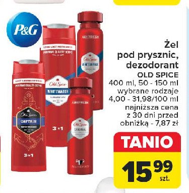 Dezodorant Old spice original promocja