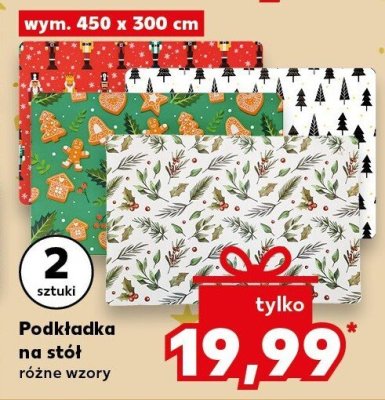 Podkładka na stół 2 szt. promocja w Kaufland