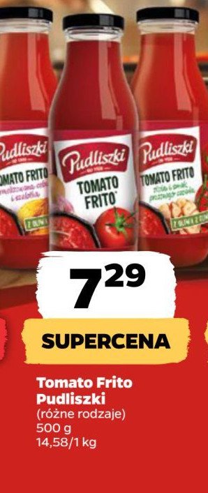 Tomato frito karmelizowana cebula i szalotka Pudliszki promocja w Netto