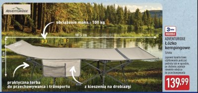 艁贸偶ko kempingowe ADVENTURIDGE promocja