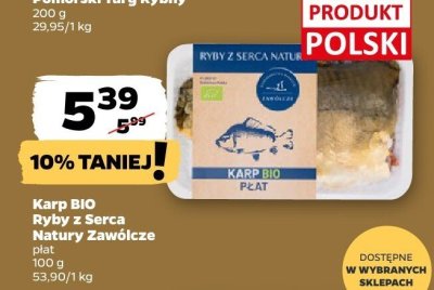 Karp BIO Ryby z Serca Natury Zawółcze promocja w Netto