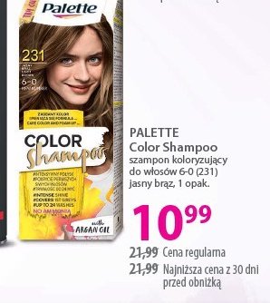 Szampon do koloryzacji w艂os贸w 231 Palette color shampoo promocja