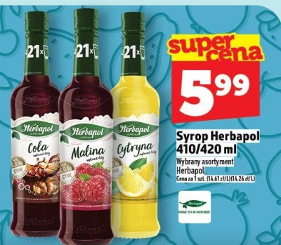 Syrop Herbapol 410/420 ml promocja w TOPAZ