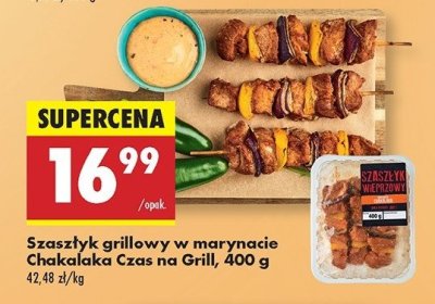 Szaszłyk grillowy w marynacie chakalaka Czas na grill promocja
