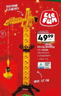 Dźwig 1:43 promocja w Biedronka