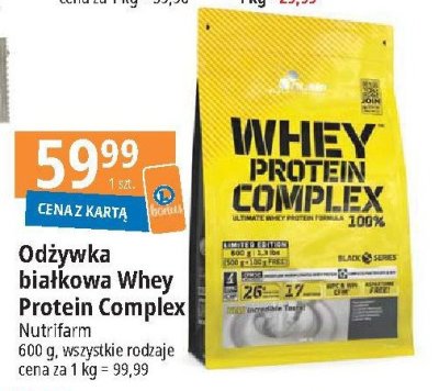 Odżywka białkowa Olimp sport nutrition whey protein complex 100% promocja