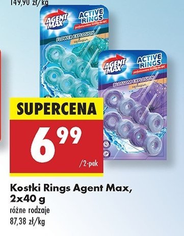 Kostka do wc blossom explosion Agent max promocja