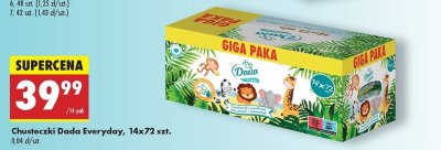 Chusteczki nawil偶ane Dada everyday promocja