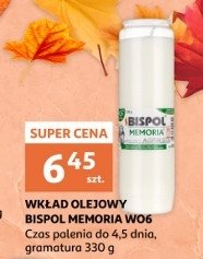 Wk艂ad do zniczy memoria 4.5 d Bispol promocja