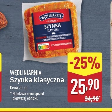 Szynka klasyczna Wędliniarnia classic promocja