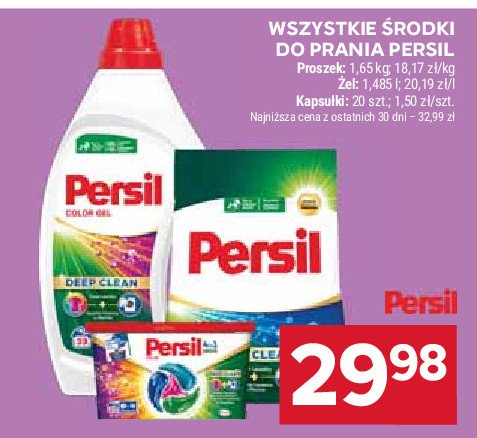 Proszek do prania deep clean silan Persil expert promocja