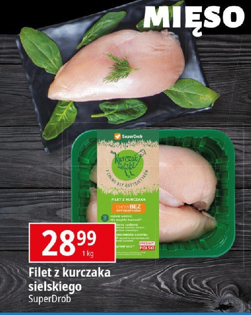 Filet z kurczaka sielskiego Superdrob promocja