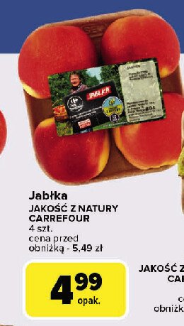 Jabłka polskie Carrefour targ świeżości promocja