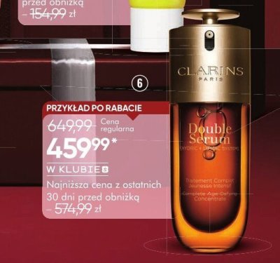 Serum do twarzy CLARINS DOUBLE SERUM 9. GENERACJI promocja w Super-Pharm