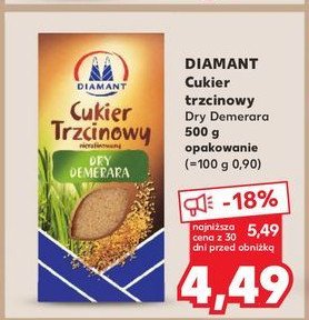 Cukier trzcinowy dry Diamant Diamant polska promocja