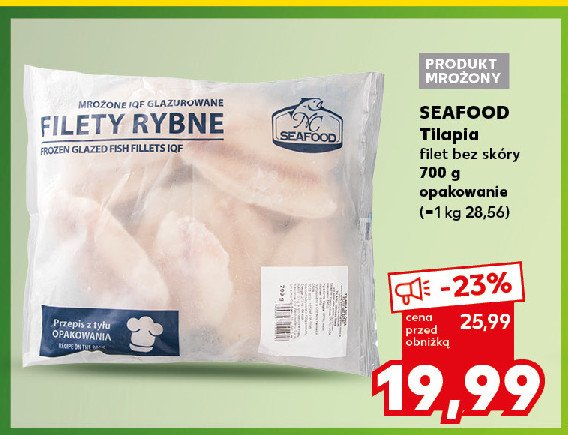 Tilapia filety Seafood promocja