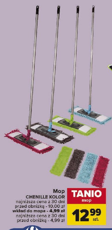 Mop chenille zapas promocja