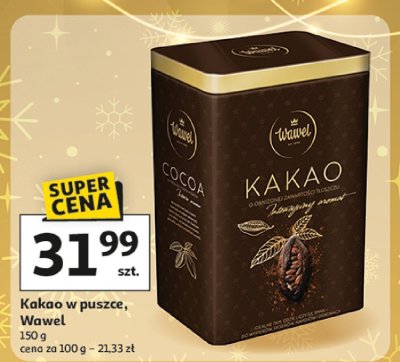 Kakao w puszce, Wawel promocja w Auchan
