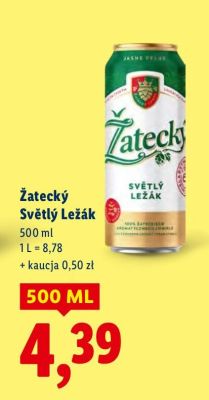 Piwo promocja w Lidl