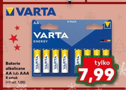 Baterie aa Varta promocja w Kaufland