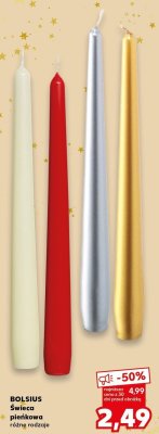 Świeca pieńkowa różne rodzaje promocja w Kaufland