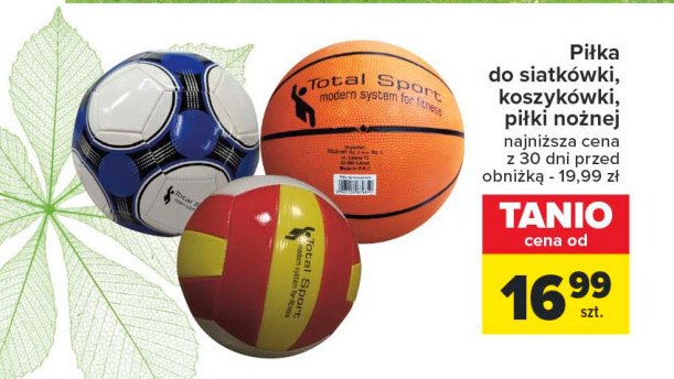 Piłka do siatkówki promocja w Carrefour