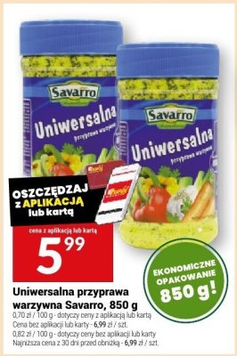 Przyprawa uniwersalna warzywna Savarro promocja w Twój Market