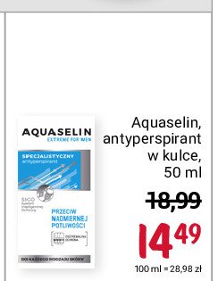 Dezodorant Aquaselin extreme promocja