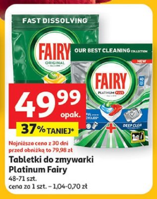 Tabletki do zmywarki promocja w Auchan