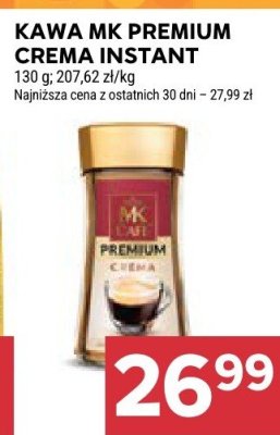 Kawa MK Premium Crema Instant promocja w Stokrotka