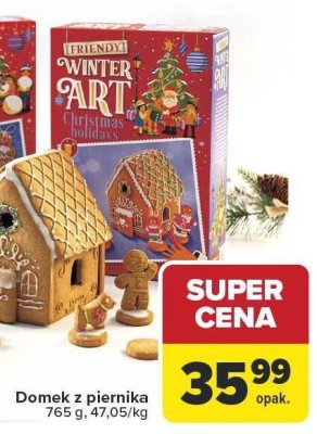 Domek z piernika promocja w Carrefour