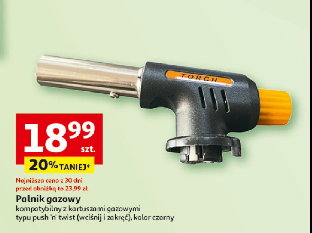 Palnik gazowy Torch promocja w Auchan