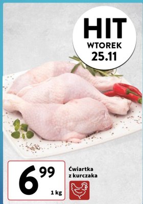 Ćwiartka z kurczaka xxl Rzeźnik codzienna dostawa promocja w Intermarche