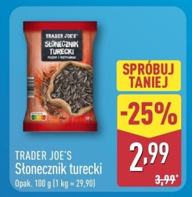 Słonecznik turecki  promocja w Aldi