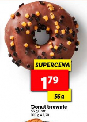 Donut brownie Cukiernia lidla promocja