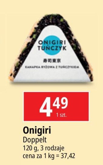 Onigiri kanapka rybna z tu艅czykiem promocja