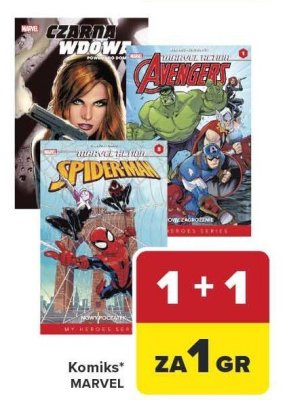 Komiks MARVEL promocja w Carrefour