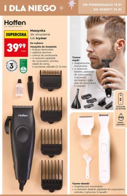 Maszynka do strzyżenia włosów Hoffen promocja w Biedronka