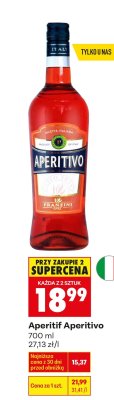 Aperitif Aperitivo promocja w Biedronka