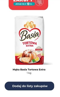 Mąka tortowa ekstra 1 kg promocja w Dino