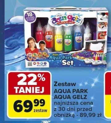 Zestaw AQUA PARK AQUA GELZ promocja w Carrefour