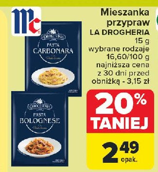 Przyprawa pasta bolognese promocja