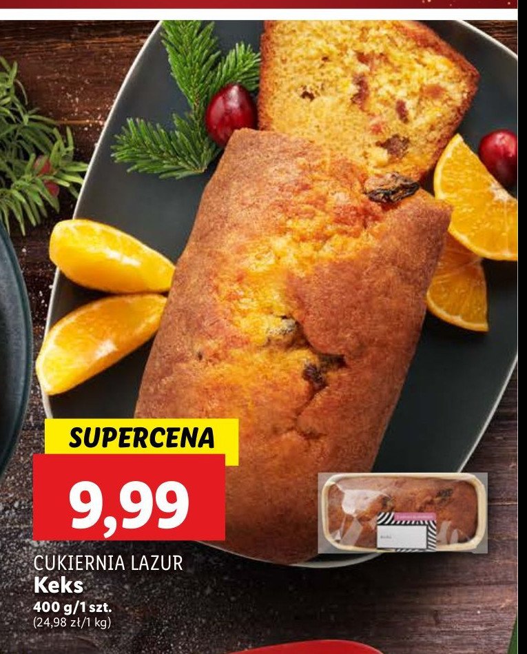 Keks CUKIERNIA LAZUR promocja