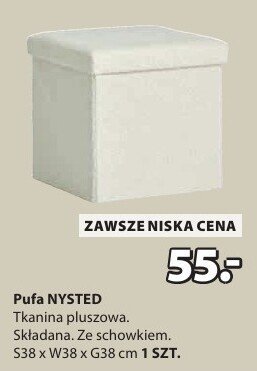 Pufa NYSTED promocja w Jysk