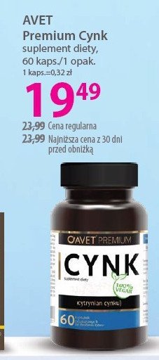 Cynk Avetpharma promocja w Hebe