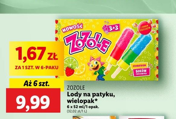 Lody wieloowocowe Mieszko zozole promocja